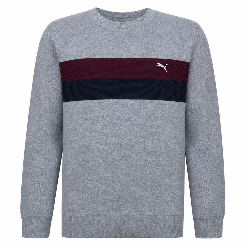 Mens UK Size XL PUMA Grey Pullover Sweatshirt