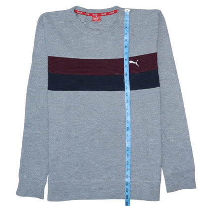 Mens UK Size XL PUMA Grey Pullover Sweatshirt