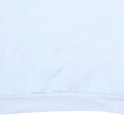 Fila Boys White Crew Neck Logo Sweatshirt 13-15 Years Polyester Cotton
