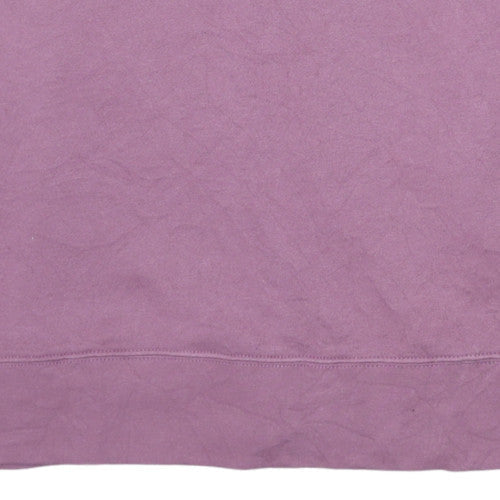 Mens UK Size L Levi's Purple Pullover Sweatshirt