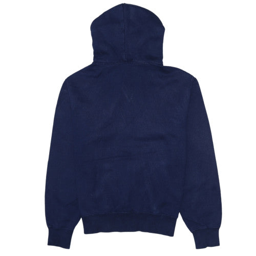 Mens UK Size S Ralph Lauren Blue Pullover Hoodie