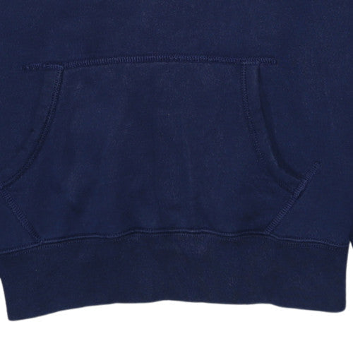 Mens UK Size S Ralph Lauren Blue Pullover Hoodie