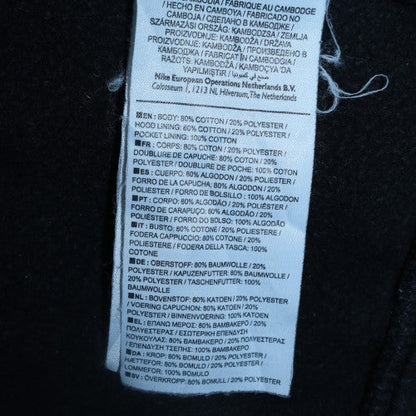 Mens UK Size XS Nike Blue Full Zip Hoodie