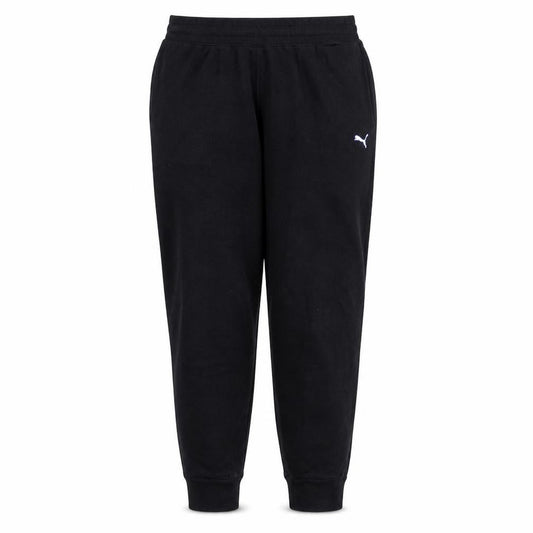 Front view of Puma Men's Black Jogger Sweatpants M Regular Fit Activewear