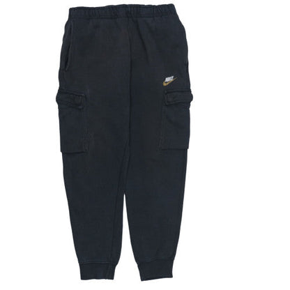 Mens UK Size S Nike Regular Fit Jogger Black Trousers