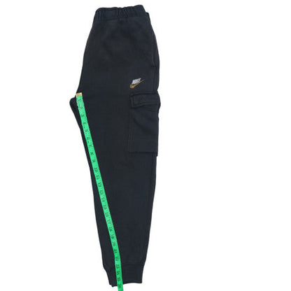 Mens UK Size S Nike Regular Fit Jogger Black Trousers