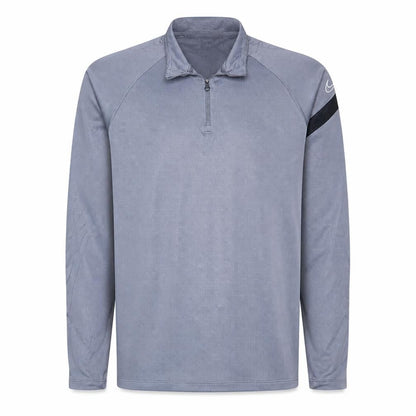 Mens UK Size S Nike Grey 1/4 Zip Sweatshirt