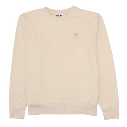 Mens UK Size L FILA Beige Pullover Sweatshirt