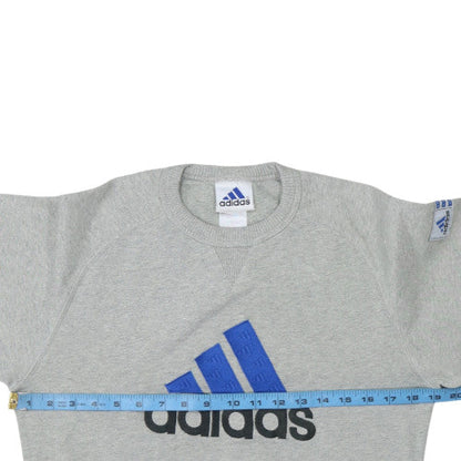 Womens UK Size M adidas Grey Pullover Sweatshirt
