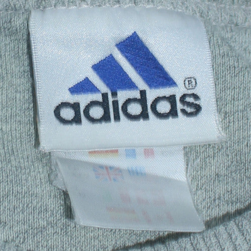 Womens UK Size M adidas Grey Pullover Sweatshirt