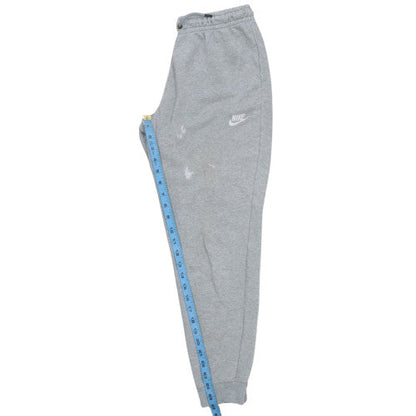 Nike Men Grey Small Jogger Sweatpants Drawstring Waist Elastic Cuffs