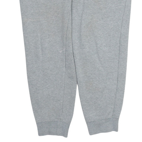 Nike Men Grey Small Jogger Sweatpants Drawstring Waist Elastic Cuffs
