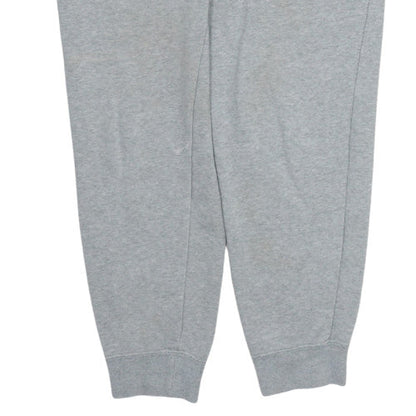 Nike Men Grey Small Jogger Sweatpants Drawstring Waist Elastic Cuffs
