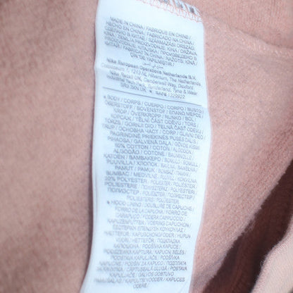 Womens UK Size M Nike Beige Pullover Hoodie