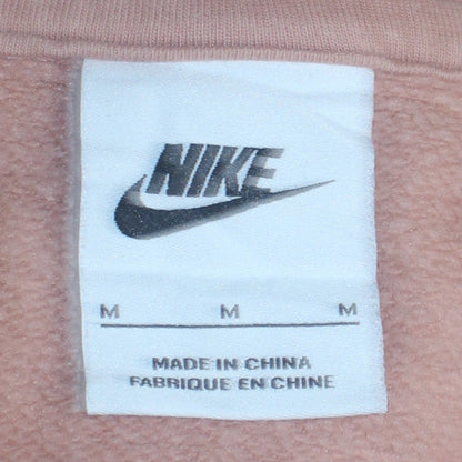 Womens UK Size M Nike Beige Pullover Hoodie
