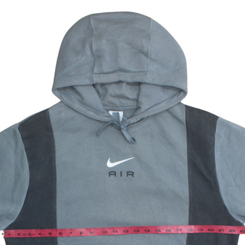 Womens UK Size M Nike Grey Pullover Hoodie