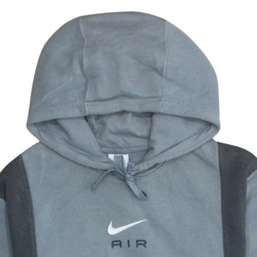 Womens UK Size M Nike Grey Pullover Hoodie