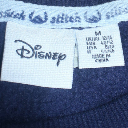 Womens UK Size 12/14 Disney Blue Pullover Sweatshirt