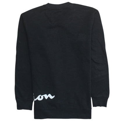Teens UK Size XL Champion Black Pullover Sweatshirt