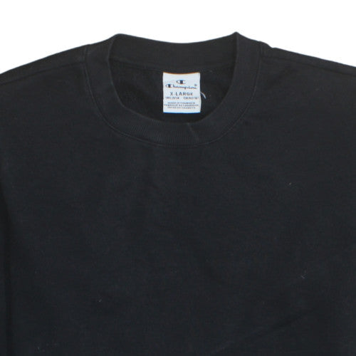 Teens UK Size XL Champion Black Pullover Sweatshirt