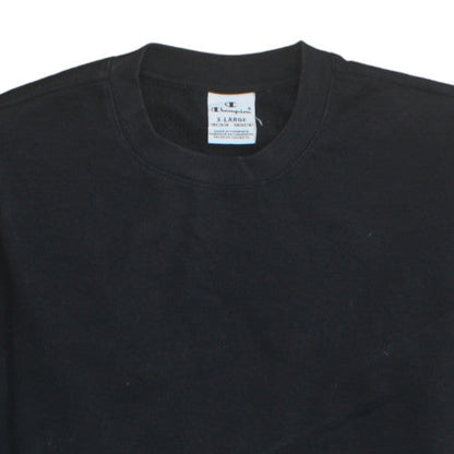 Teens UK Size XL Champion Black Pullover Sweatshirt