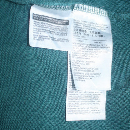 Mens UK Size S Levi's Green Pullover Hoodie