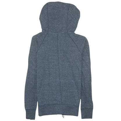 Womens UK Size XS Nike Grey Full Zip Hoodie
