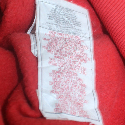 Womens UK Size M Nike Red Full Zip Hoodie