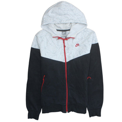 Mens UK Size M Nike Multicoloured Full Zip Hoodie