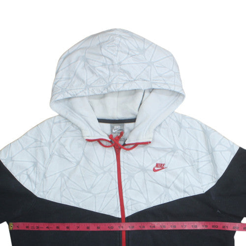 Mens UK Size M Nike Multicoloured Full Zip Hoodie
