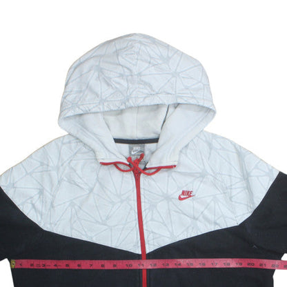 Mens UK Size M Nike Multicoloured Full Zip Hoodie