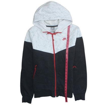 Mens UK Size M Nike Multicoloured Full Zip Hoodie