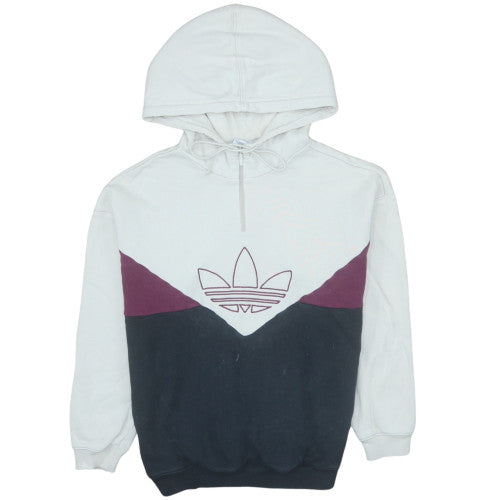 Womens UK Size XS adidas Multicoloured Pullover Hoodie