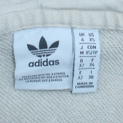 Womens UK Size XS adidas Multicoloured Pullover Hoodie