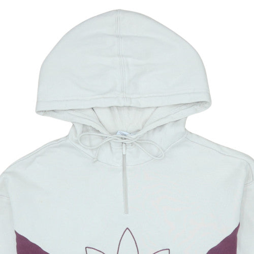 Womens UK Size XS adidas Multicoloured Pullover Hoodie