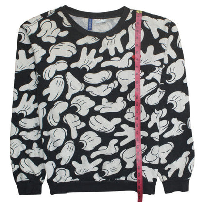 Mens UK Size L H&M Black Pullover Sweatshirt