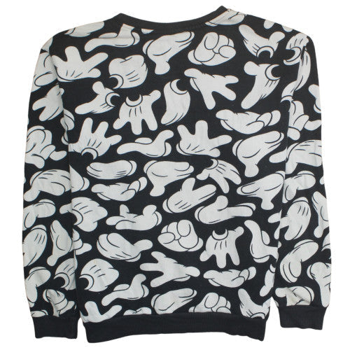 Mens UK Size L H&M Black Pullover Sweatshirt