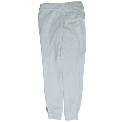 Adidas Women's Grey Jogger Trousers Size 8 Regular Fit Fleece