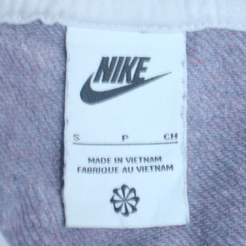 Mens UK Size S Nike White Pullover Hoodie