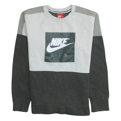 Mens UK Size S Nike Grey Pullover Sweatshirt