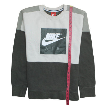 Mens UK Size S Nike Grey Pullover Sweatshirt
