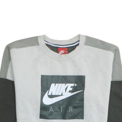 Mens UK Size S Nike Grey Pullover Sweatshirt