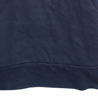 Adidas Boys Red & Navy Pullover Hoodie 15-16 Years Colourblock Logo Sweatshirt