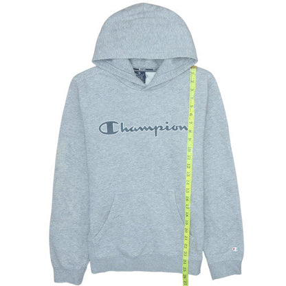 Mens UK Size M Champion Grey Pullover Hoodie