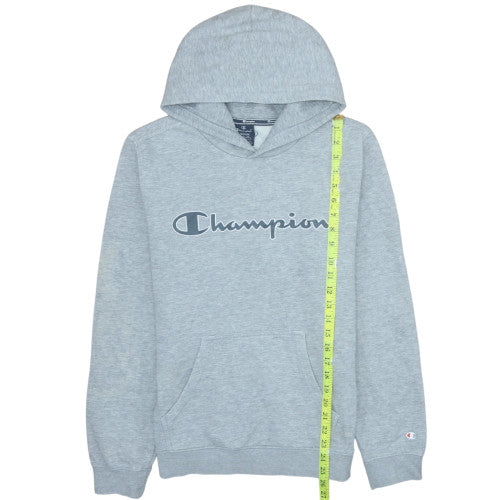 Mens UK Size M Champion Grey Pullover Hoodie