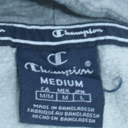 Mens UK Size M Champion Grey Pullover Hoodie