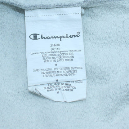 Mens UK Size M Champion Grey Pullover Hoodie