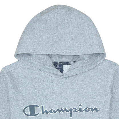 Mens UK Size M Champion Grey Pullover Hoodie