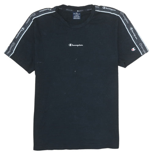 Mens UK Size L Champion Black  T-Shirt