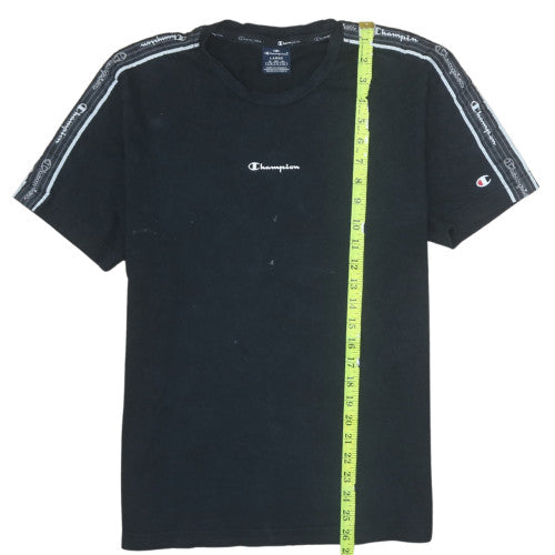 Mens UK Size L Champion Black  T-Shirt